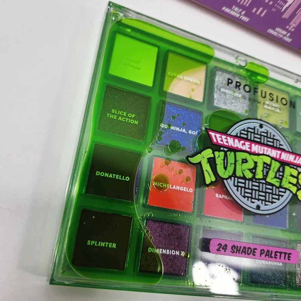 Profusion Cosmetics Teenage Mutant Ninja Turtles Eye Shadow (24) Slime Ooze New